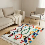 Colorful Berber rug 102 x 169 cm - No. 2406