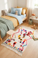 Colorful Berber rug 101 x 174 cm - No. 2458